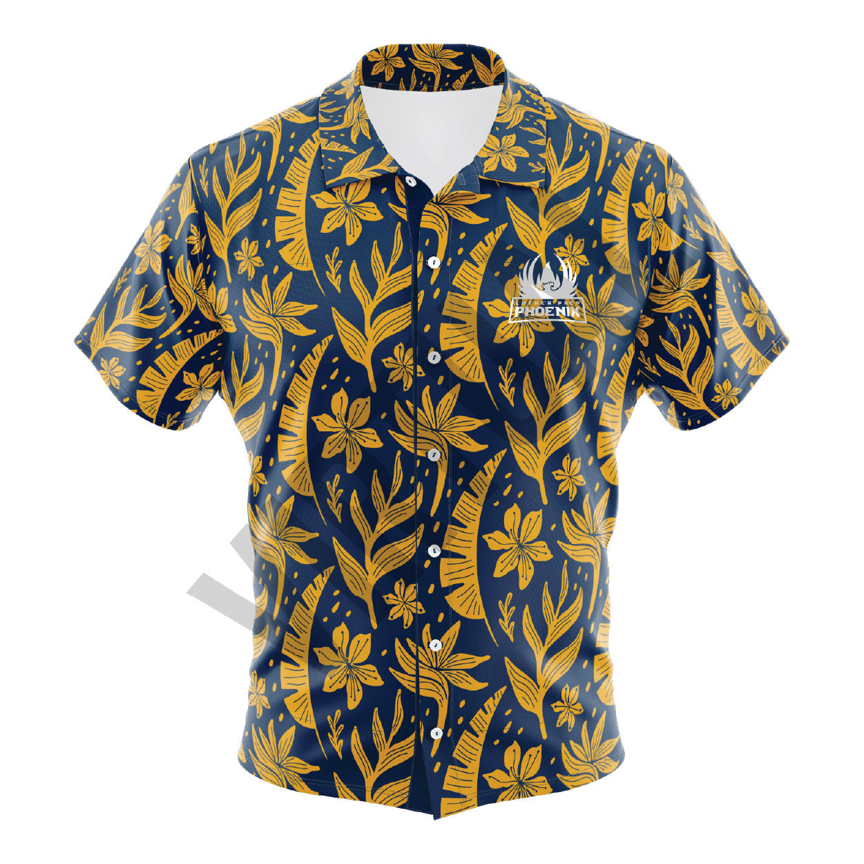 Adult Unisex Sublimated Hawaiian Shirt