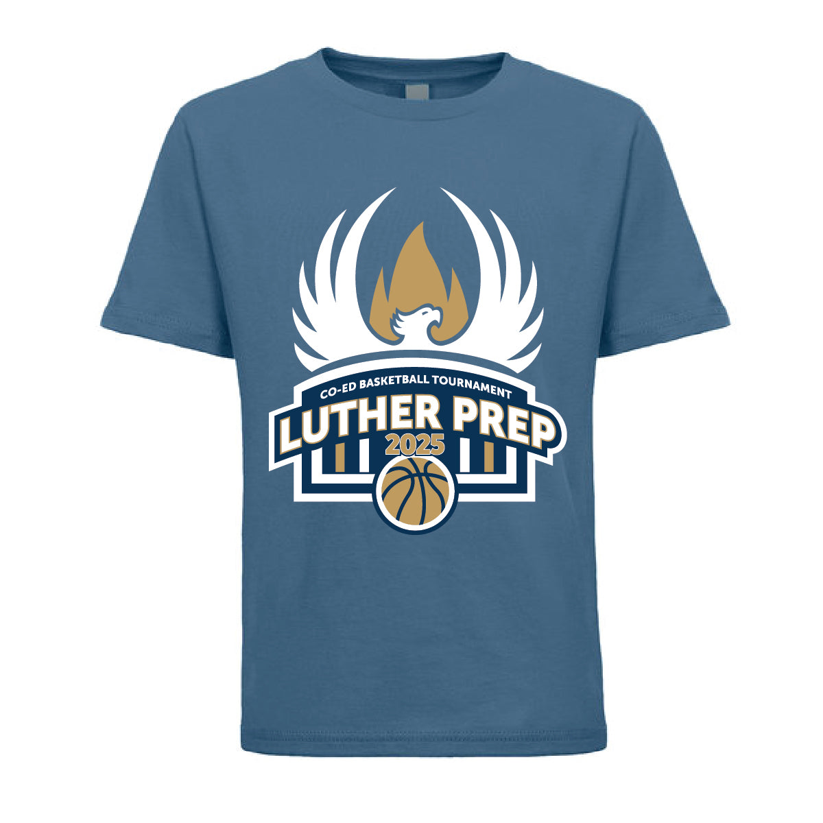 Youth Cotton T-Shirt - "Co-Ed Basketball Tournament"