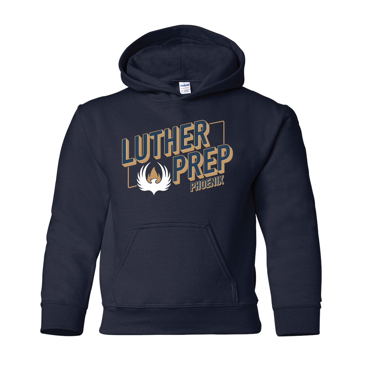 Softstyle® Youth Midweight Hooded Sweatshirt