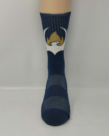 Luther Prep Navy Socks